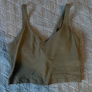 Lululemon black align top, size 10